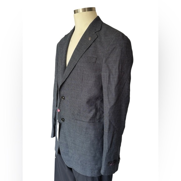 TED BAKER NEW suit
Jacket Black & Purple 100% Wool - Picture 3 of 9